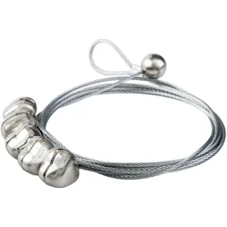 Bilderaufhängesystem COCON Silber Metall B 140 cm - Bilderaufhängesystem