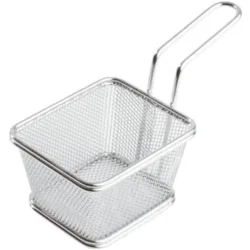Paderno - Servierkorb Pommes-Frites 1x, One Size, Weiss
