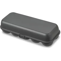 Koziol - Eierbox To Go, One Size, Schwarz