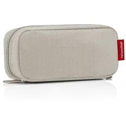 Kulturtasche Reisenthel Herringbone Sand Polyester B 21 H 10 cm
