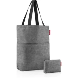 Einkaufstasche Reisenthel Twist Silver Polyester B 47 H 44 cm
