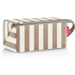 Kulturtasche Reisenthel Summerstripes Coffee Polyester B 23 H 11 cm