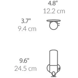 Simplehuman BT1034 Einzelspender mit Wandhalterung