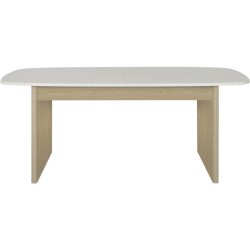 Esstisch Solrig Braun Holz 248 cm - Farbe: eiche - Material: Holzwerkstoff - Esstisch