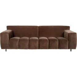 Vada Braun Stoff - Farbe: mahagoni