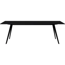 Esstisch Salazar Bronze/Schwarz Keramik 100 cm - Farbe: schwarz/bronze - Esstisch