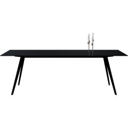 Esstisch Tame Schwarz Glas 100 cm - Esstisch