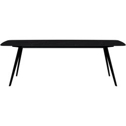 Esstisch Salazar Bronze/Schwarz Keramik 100 cm - Farbe: schwarz/bronze - Esstisch