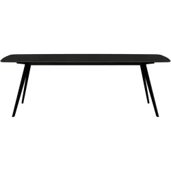 Esstisch Salazar Grau Keramik 100 cm - Farbe: anthrazit - Esstisch