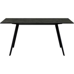 Esstisch Salazar Grau Keramik 100 cm - Farbe: anthrazit - Esstisch