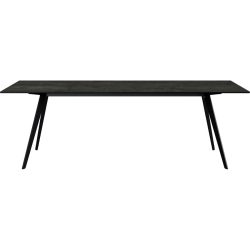 Esstisch Salazar Grau Keramik 100 cm - Farbe: anthrazit - Esstisch