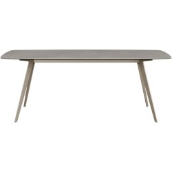 Esstisch Salazar Grau Keramik 100 cm - Esstisch