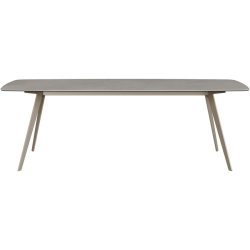 Esstisch Salazar Grau Keramik 100 cm - Esstisch