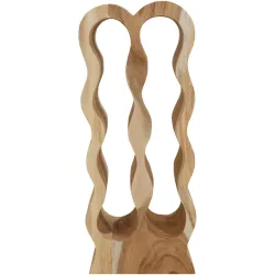 Weinregal Vini Braun Holz 26 cm 66 cm - Farbe: natur - Material: Suarholz - Weinregal