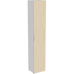 Schrank Window Braun Holz 41 cm 35 cm 214 cm - Farbe: eiche - Material: Holzwerkstoff - Möbel Konfigurator: Traummöbel individuell zusammenstellen -