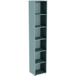 Regal Window Grau/Grün Holz 41 cm 214 cm - Farbe: grüngrau - Material: Holzwerkstoff - Möbel Konfigurator: Traummöbel individuell zusammenstellen -
