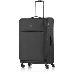 Pack Easy, Pack Easy - Weichschalenkoffer, Spinner, 76 CM, Weichschalenkoffer, Spinner, 76 CM, Black