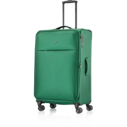 Pack Easy - Weichschalenkoffer, Spinner, 76 CM, Weichschalenkoffer, Spinner, 76 CM, Grün