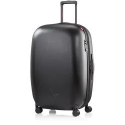 Pack Easy Gen T 4 Rollen Trolley 74 cm mit Dehnfalte Reisetaschen 1 ct Schwarz