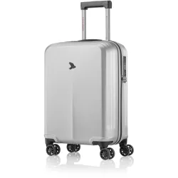 Pack Easy, Pack Easy - Hartschalenkoffer, Spinner, 54cm, Hartschalenkoffer, Spinner, 54cm, Silber