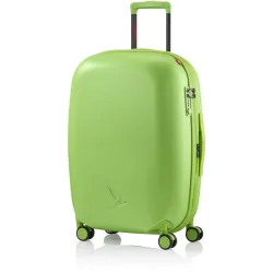 Pack Easy, Pack Easy Gen T 4 Rollen Trolley 64 cm mit Dehnfalte Reisetaschen 1 ct Grün