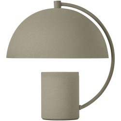 Tischlampe Hedda Grün Aluminium/Eisen 40 cm 27 cm - Farbe: Olivgrün - LED - Lichtfarbe: Extra warmweiss - Helles Neutralweiss - Tischlampe- LED