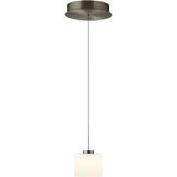 Pendellampe Elli Bronze Aluminium/Eisen 26 cm - LED - Lichtfarbe: Warmweiss - Pendellampe- LED Energiesparlampe