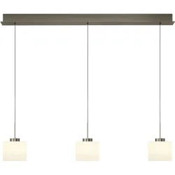 Pendellampe Elli Bronze Aluminium/Eisen 110 cm - LED - Lichtfarbe: Warmweiss - Pendellampe- LED Energiesparlampe