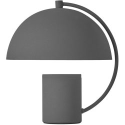 Tischlampe Hedda Schwarz Aluminium/Eisen 15 cm 17 cm - LED - Lichtfarbe: Warmweiss - Tischlampe- LED Energiesparlampe
