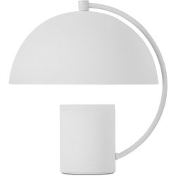 Tischlampe Hedda Weiss Aluminium/Eisen 24 cm 27 cm - LED - Lichtfarbe: Warmweiss - Tischlampe- LED Energiesparlampe