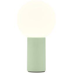Tischlampe Tiny Grün Aluminium/Eisen 10 cm 18 cm - Farbe: mintgrün - LED - Lichtfarbe: Warmweiss - Tischlampe- LED Energiesparlampe