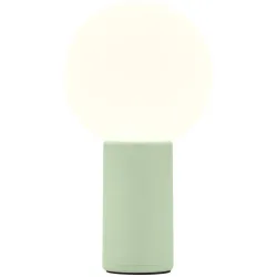 Tischlampe Tiny Grün Aluminium/Eisen 10 cm 18 cm - Farbe: mintgrün - LED - Lichtfarbe: Warmweiss - Tischlampe- LED Energiesparlampe