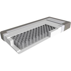 Matratze Circle Revo med 180x200 - Farbe: Weiss - Material: Schaumstoff - Matratze