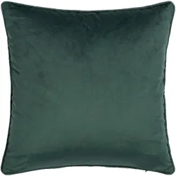 Zierkissen Hanna 45x45cm dunkelgrün - Material: Leinen - Zierkissen