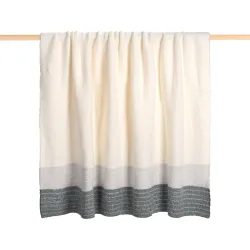 Wohndecke Alina 130x170cm hellgrau - Farbe: Silber - Material: 100% Polyester - Wohndecke