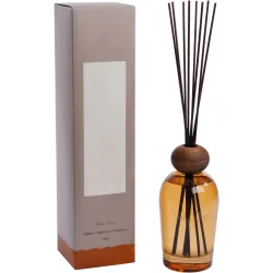 Diffusor Sarina Gelb Glas/Holz 500 ml - Farbe: amber - Diffusor