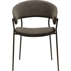 Armlehnstuhl 2er-Set Reboot Braun Polyester 57.5 cm - Farbe: Brown - Armlehnstuhl 2er-Set