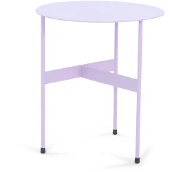 Spinder Design Beistelltisch Hesta Lila Stahl 40 cm - Beistelltisch