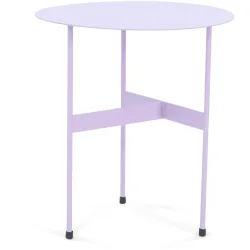 Spinder Design Beistelltisch Hesta Lila Stahl 45 cm