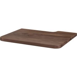 Nachttisch Braun Holz - Farbe: Nussbaum - Nachttisch