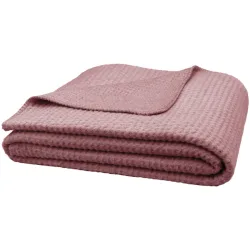 Wohndecke Moni 150x200cm altrosa - Material: 58% Baumwolle, 32% Acryl, 10% Polyester - Wohndecke
