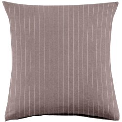 Kissenbezug Emma 65x65cm brown - Farbe: Braun - Material: 100% Baumwoll-Flanell, Heather Melange Optik - Kissenbezug