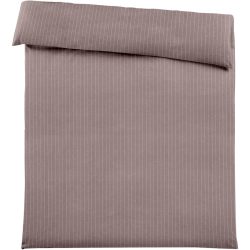Duvetbezug Emma 200x210cm brown - Farbe: Braun - Material: 100% Baumwoll-Flanell, Heather Melange Optik - Duvetbezug