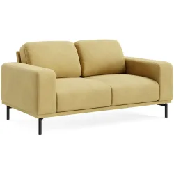 Sofa Maja Gelb Stoff 171 cm 99 cm - Farbe: YAGER - 21 mustard - Möbel Konfigurator: Traummöbel individuell zusammenstellen - Sofa