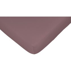 Nobilium Fixleintuch Nela mauve 090 x 200cm - Material: 95% Baumwolle 5% Elasthan - Fixleintuch