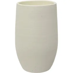 Vase Ida H40cm weiss - Material: Terracotta
