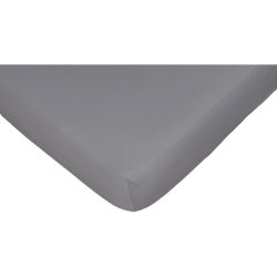 Nobilium Fixleintuch Nela grau 180 x 200cm - Material: 95% Baumwolle 5% Elasthan - Fixleintuch