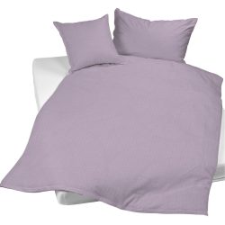 Night Fashion Duvetbezug Edi lavendel 240 x 240cm - Duvetbezug