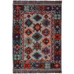Teppich Lamoria Mehrfarbig Polyester B 160 T 230 cm