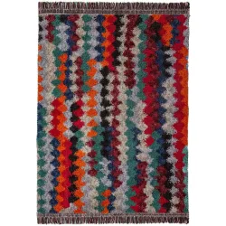 Teppich Narena Mehrfarbig Polyester B 133 T 190 cm